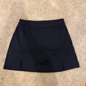 Navy adidas golf/tennis skirt